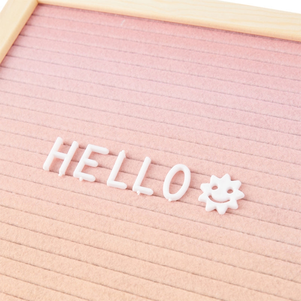 Ombre Letterboard - Pink